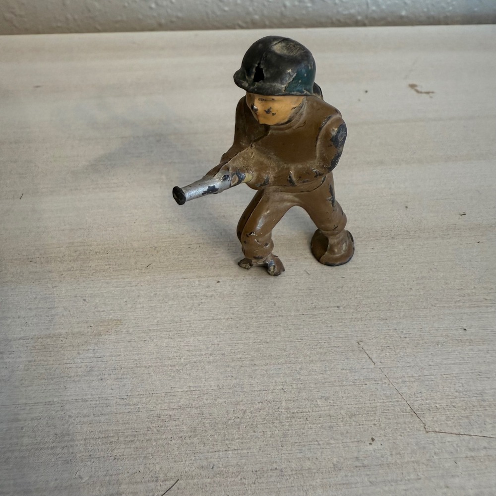 Barclay #708 Vintage Cast Metal Soldiers Set – Made in USA‎ Dime-Store Figures - Picture 9 of 12